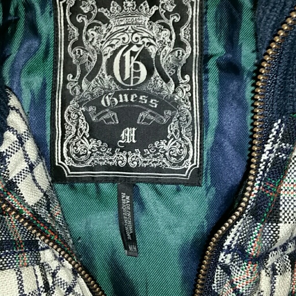 Guess Plaid Jacket - Picture 3 of 4